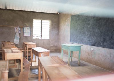 Inside a classroom at Our Lady of Grace School